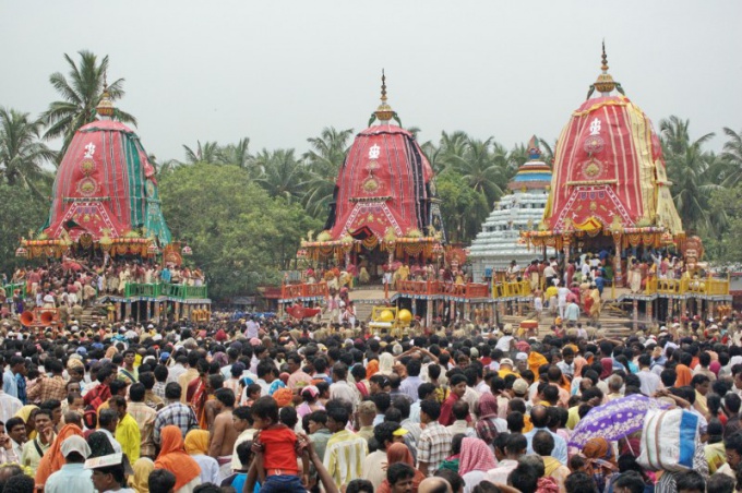 인도의 Ratha Yatra 